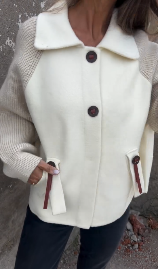 Loretta | Gemütliche Baumwoll-Strickjacke