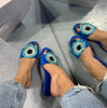 Iris | Strass-Sandalen mit Schutzsymbol