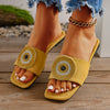 Iris | Strass-Sandalen mit Schutzsymbol