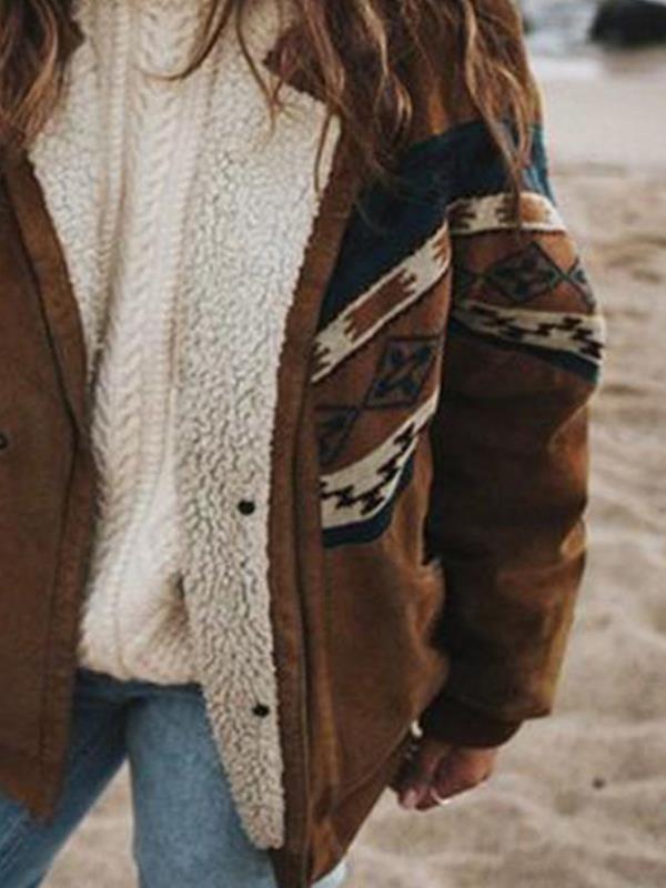 Era | Warme Winterjacke mit ethnischem Design