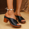 Lianna | Elegante orthopädische Sandalen mit Blockabsatz