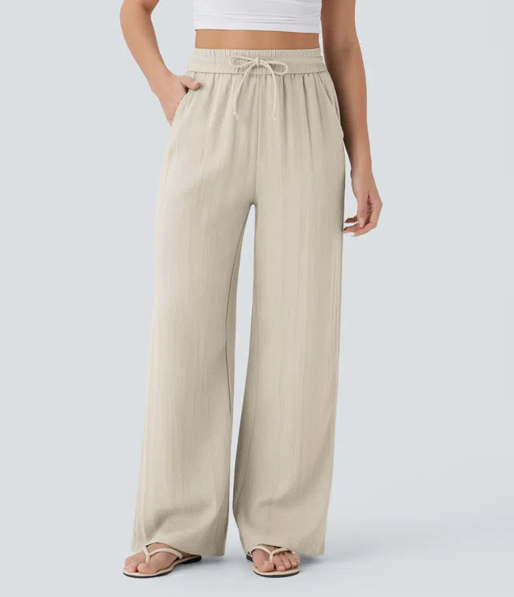 Lissa | Luftige Leinenhose mit elegantem Schnitt