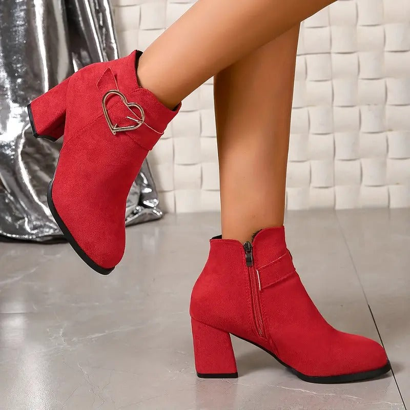 Valery | Damenstiefel mit Blockabsatz