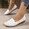 Azal | Blumige perforierte Loafer
