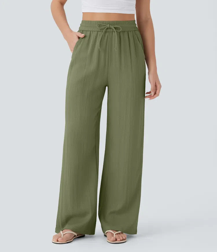 Lissa | Luftige Leinenhose mit elegantem Schnitt