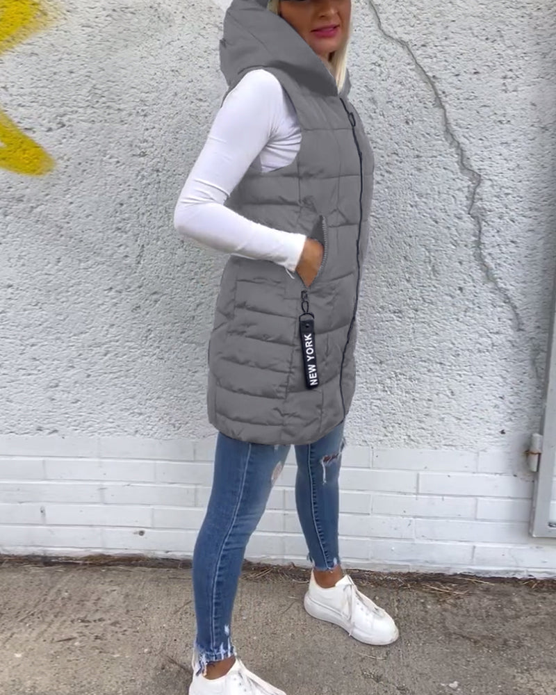 Mamira | Ärmelloser Steppmantel