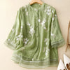 Nerry | Elegante Bluse mit zarten Stickdetails