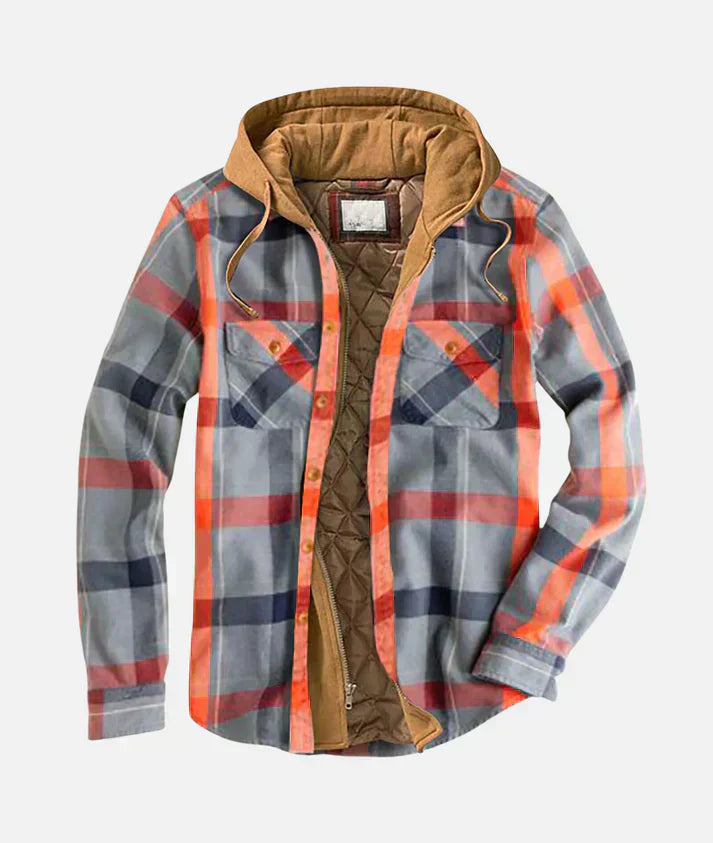 Duncan | Karierte Patchworkjacke