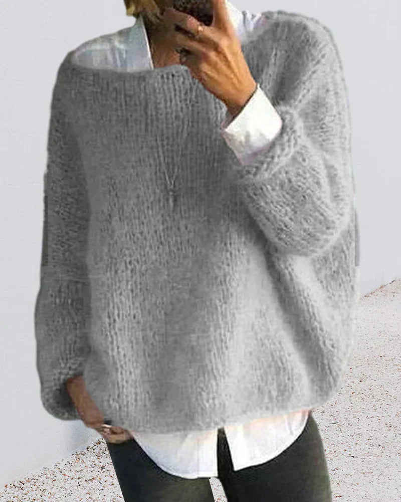 Meshell | Weicher Strickpullover