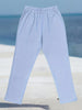 Renzo | Elastische Leinenhose im Casual-Stil