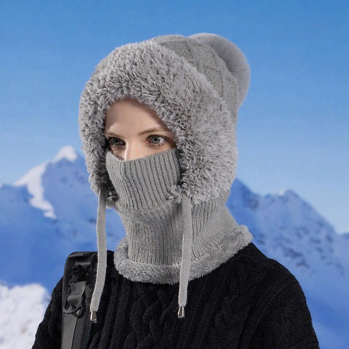 Toria | Multifunktionale 3-in-1 Winterhaube für Damen