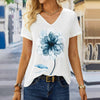 Avrile | Bequemes T-Shirt im Vintage-Look mit Blumenprint