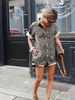 Aniyah | Stylischer Mini-Strampler mit Leopardenmuster