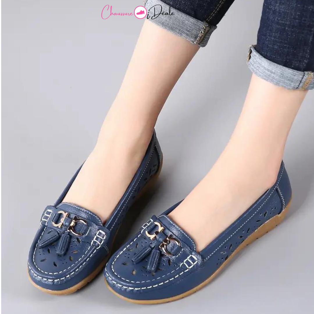 Margie | Atmungsaktive Slip-On Mokassins