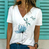 Lily | Stylisches T-Shirt mit frischem Blumenprint