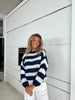 Hannah | Gestreifter Pullover