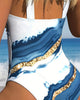 Ninn | Bedruckter Einteiler-Bikini