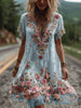 Azalea™ | Elegant schwingendes Kurzarmkleid im Vintage-Stil