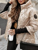 Lenory | Patchwork-Jacke mit Kapuze