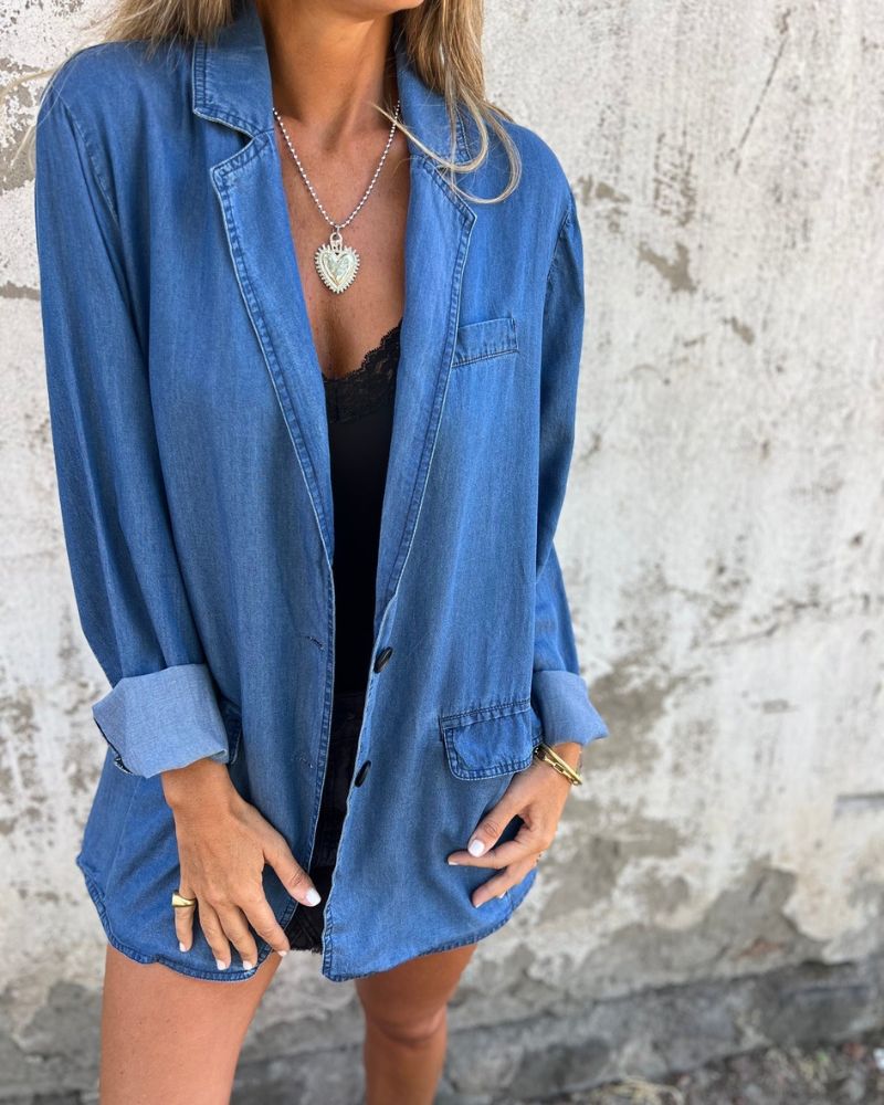 Mirea | Stylischer Denim-Blazer