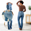 Theda | Gewaschene Stretch-Jeans