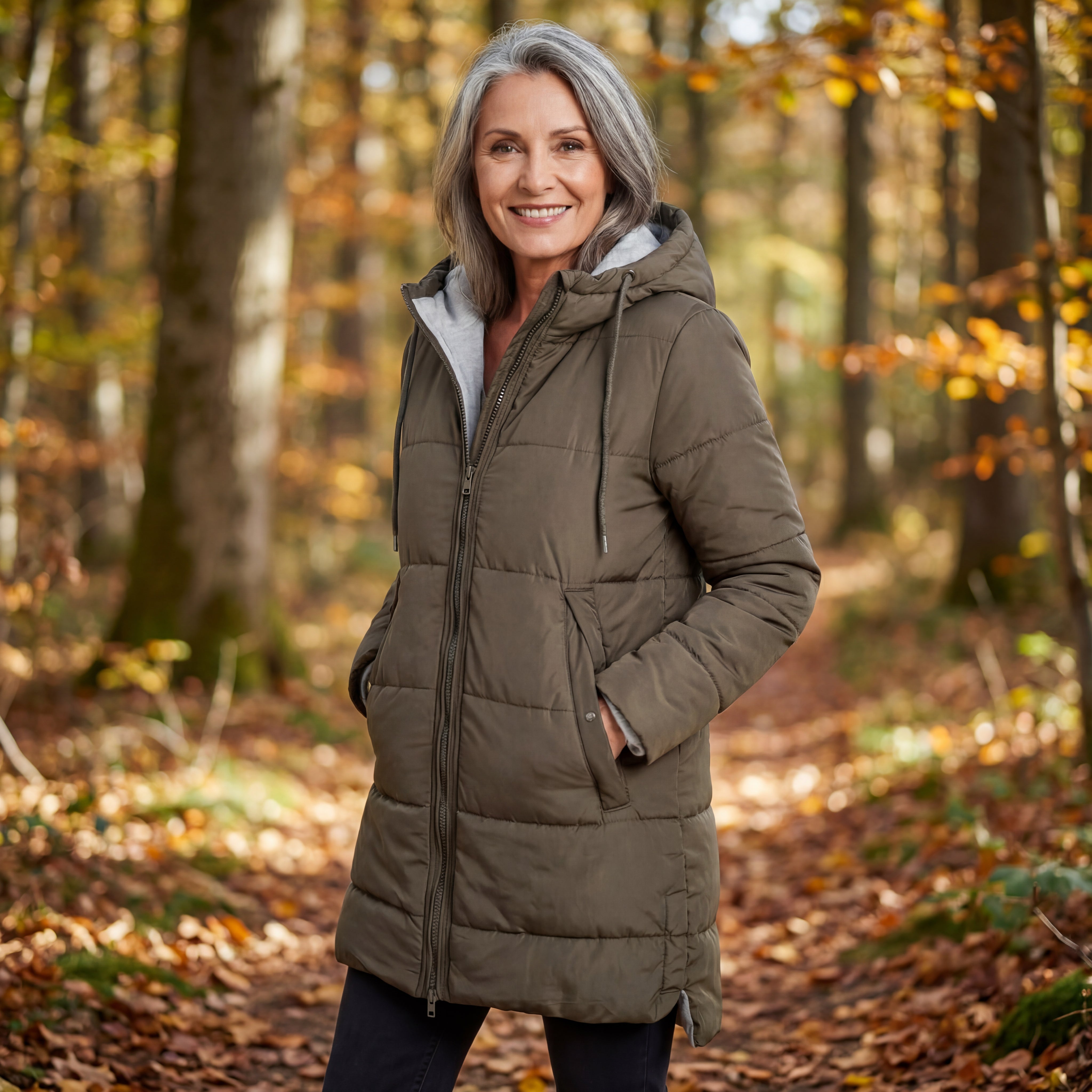 Gwyn | Winterfeste Daunenjacke mit Hoher Wärmeisolierung