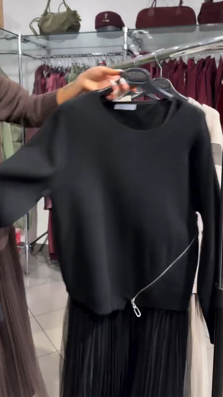 Evelyne | Taillierte Kleid mit Seitenreißverschluss