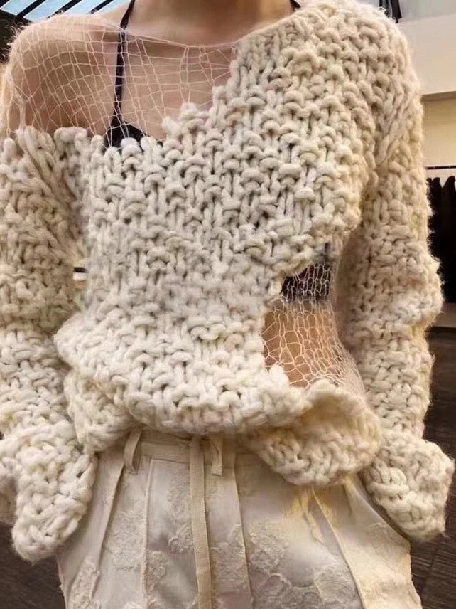 Tassia | Gemütlicher Strickpullover Mit Lockerer Passform