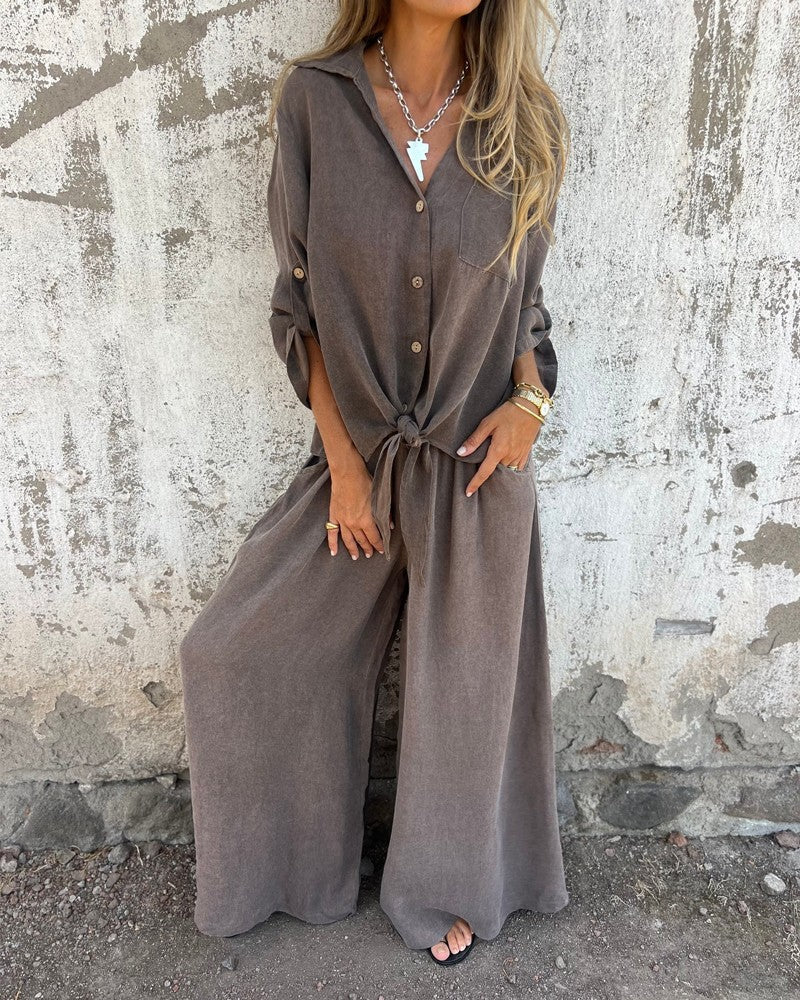 Clara | bequemes Freizeit-Set im Zweiteiler-Stil