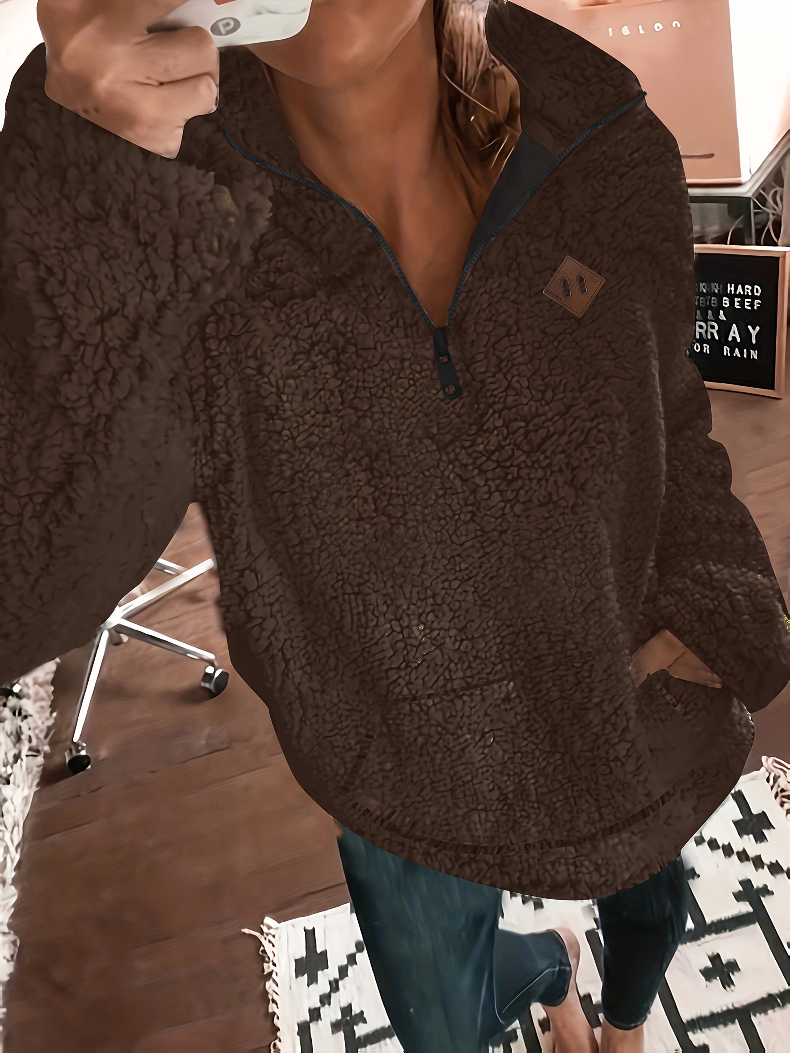 Riley™ | Lässiger Zip-Pullover im modernen Design