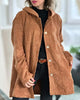 Andrea™ | Lässige Cordjacke mit Kapuze für Damen