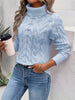 Lorena™ | Klassischer Strickpullover - Truien & Sweaters - Hellblau / S