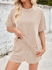 Darla | entspannendes Loungewear-Set aus weichem Rippstoff