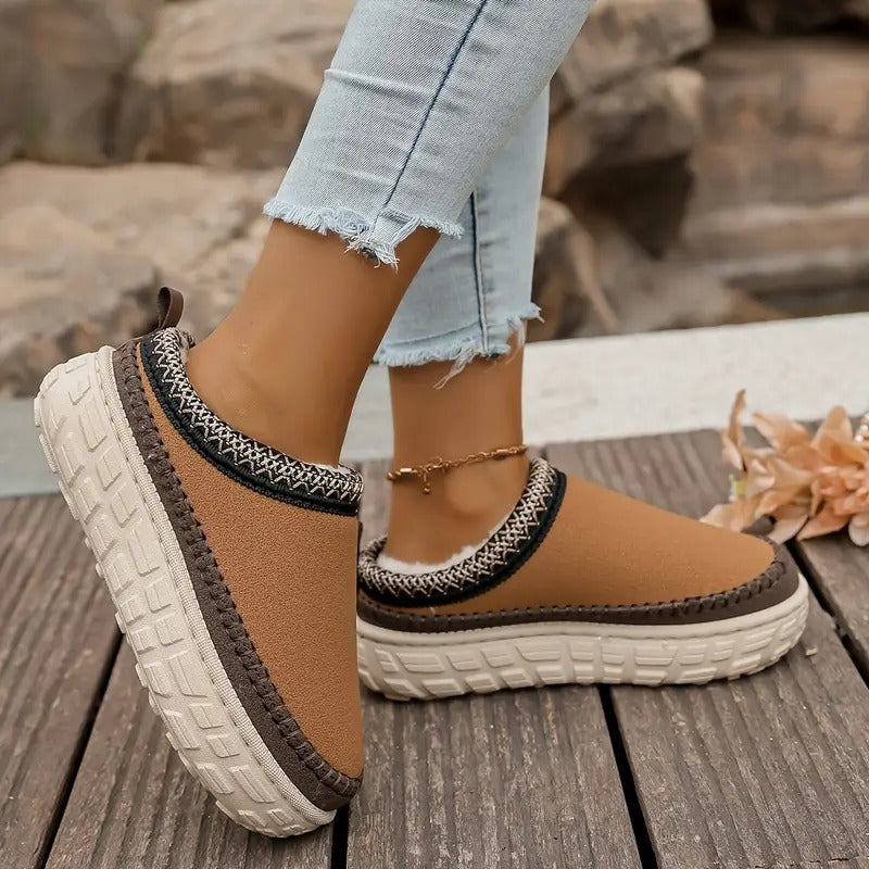 Yalla | Warme Schneestiefel mit dicker Sohle