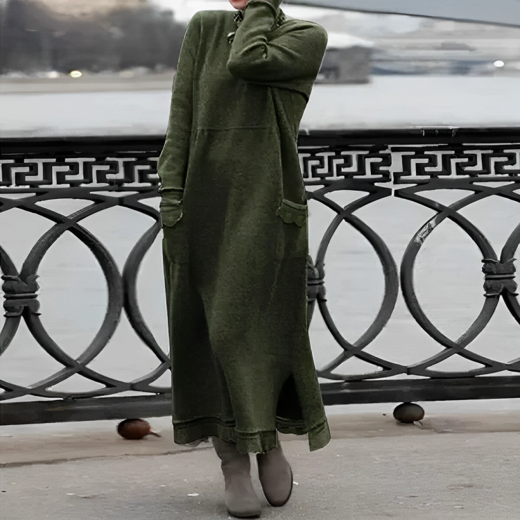 Grettha | Bequemes Winterkleid