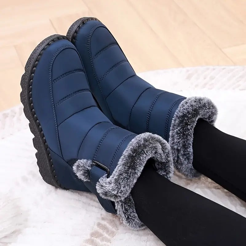 Willa | Winterstiefel aus Leder für Damen, warm & robust