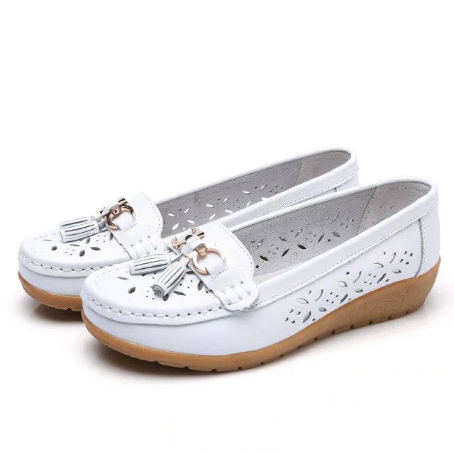 Margie | Atmungsaktive Slip-On Mokassins