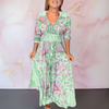 Penny | feminines Sommerkleid mit tiefem Ausschnitt