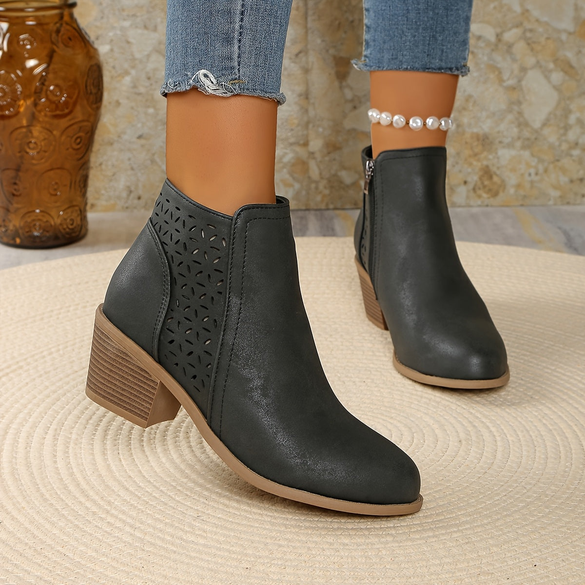 Helena | Damen-Stiefeletten aus Leder, orthopädisch & komfortabel