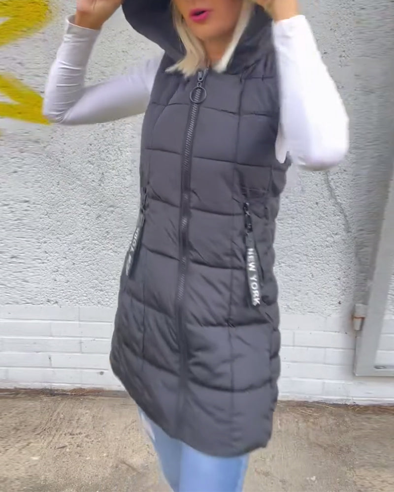 Mamira | Ärmelloser Steppmantel