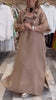 Hazel | stylisches Baumwollkleid für den Alltag in einfarbigem Design