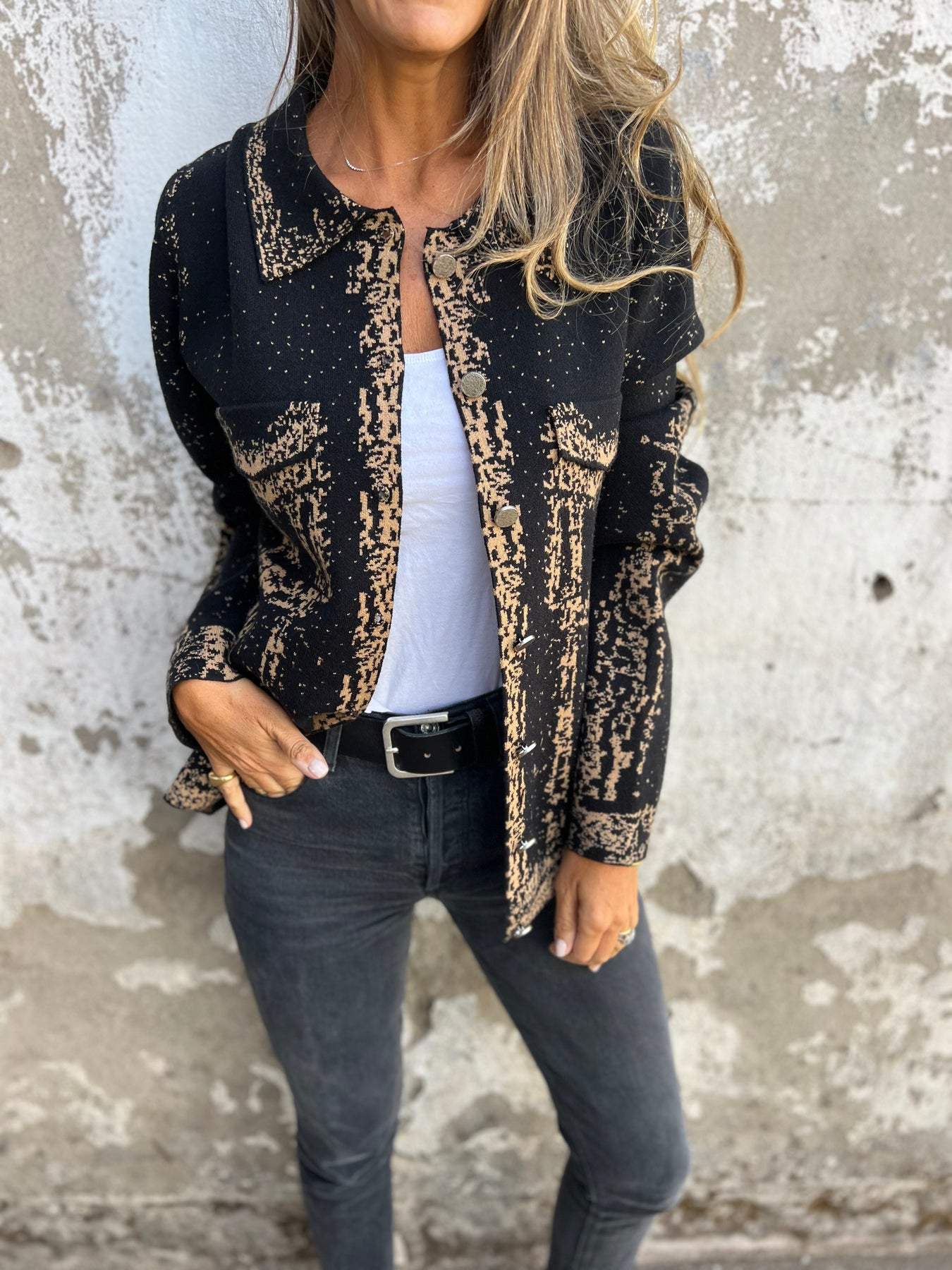 Xenia | stilvolle Strickjacke mit perfektem Schnitt