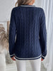 Sara™ | Zeitloser Damenpullover im stilvollen V-Ausschnitt-Design