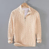 Danny™ | Nordic Zip-Pullover - Beige / M