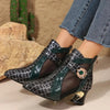 Hailey | modische Damen-Schuhe, luftiges Mesh mit Kristallverzierung.