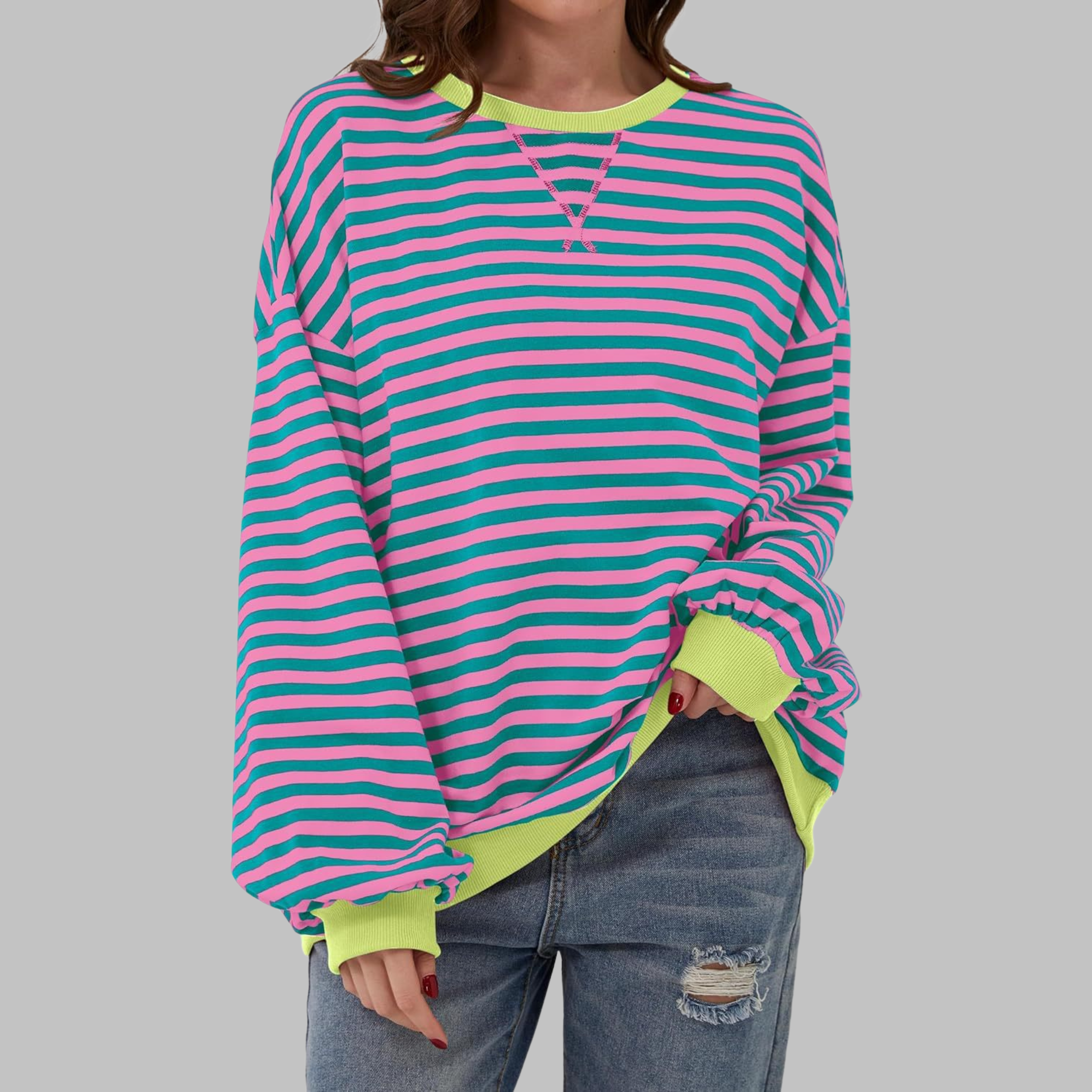 Marjen | Gestreifter Pullover