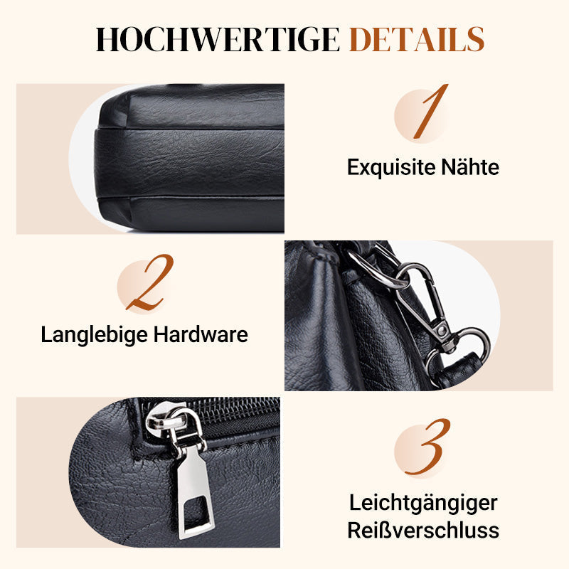 Eida | Stylische Leder-Umhängetasche
