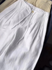 Janissa | Weite Hose aus Baumwoll-Leinen-Mix