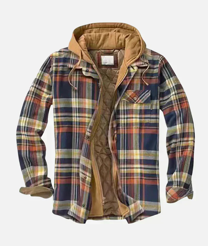 Duncan | Karierte Patchworkjacke