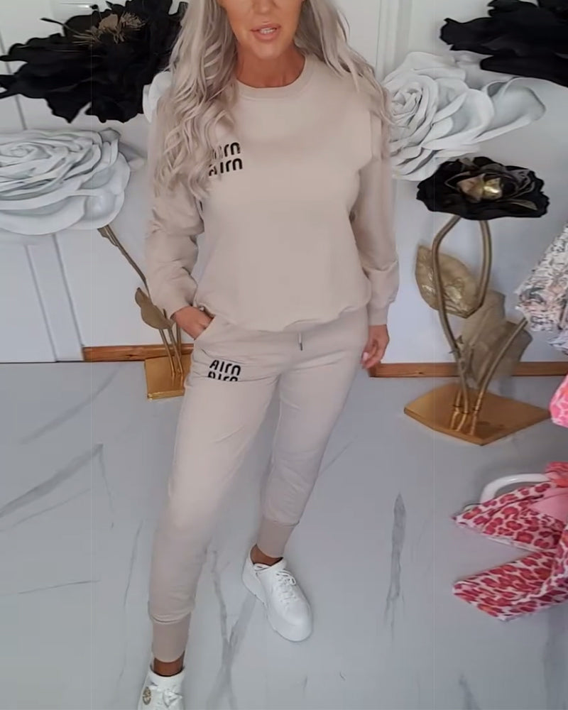 Leona | Damen-Anzug mit rundem Ausschnitt, zeitlos & klassisch